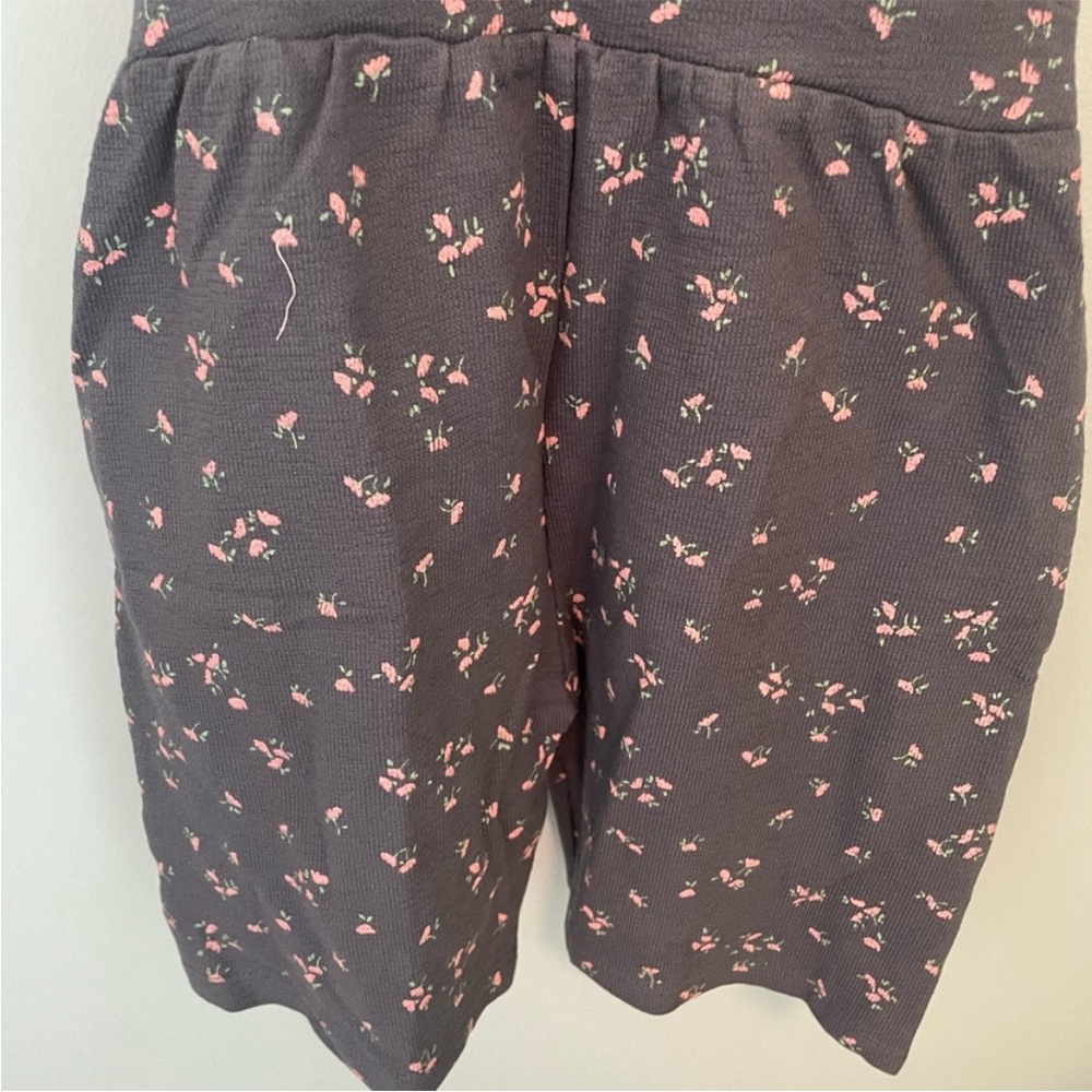 ZARA PLUSH FLORAL OVERALLS - Picture 6 of 8